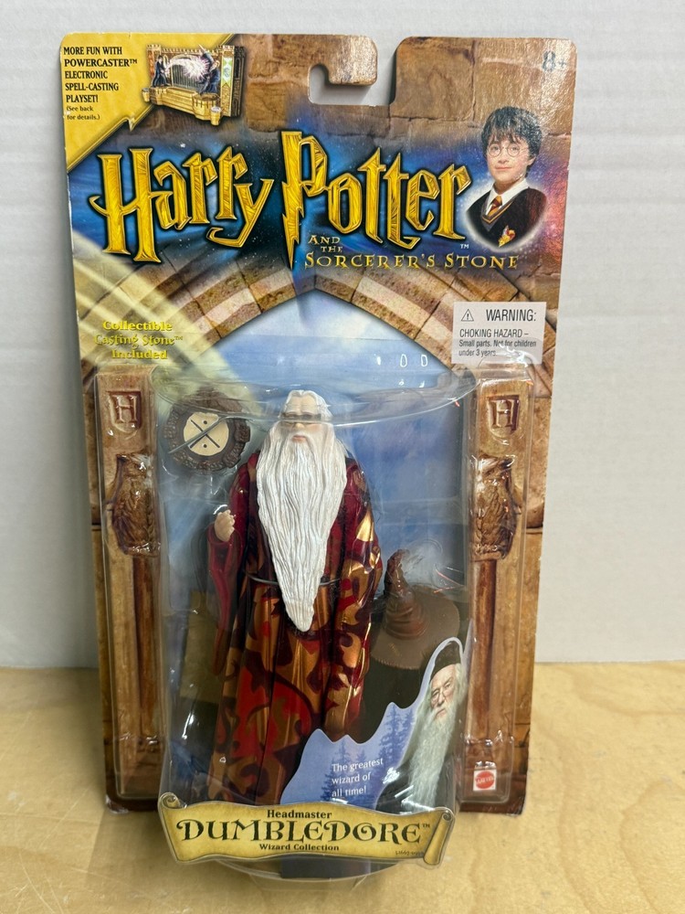 Harry Potter & The Sorcerer’s Stone Headmaster Dumbledore Action Figure | Sealed