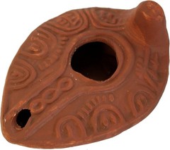 Oil Lamp Pottery from Jerusalem – Jesus time lamp replica
