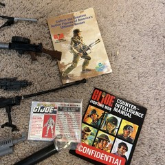 Huge Lot Of Vintage Hasbro 12in G.I. Joe, 21st Century Soldier Weapons And More