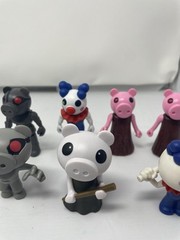 Piggy Roblox Action Figure Lot Robby, Zompiggy, Clowny, Memory, Phatmojo