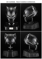 Black Panther Helmet Killerbody 1/1 Wearable Mask LED Base Cosplay Colletion US!