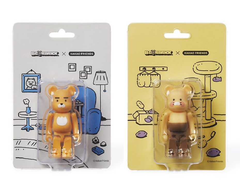 BEARBRICK x KAKAO Friends Ryan Choonsik Edition size 100 % + TRACK