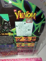 Marvel Spider-Man Venom Planet of The Symbiotes The Madness 1996 Toy Biz CAS 80