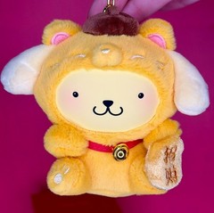TopToy Sanrio Characters Lucky Cat Plush Keychain New – Choose Character