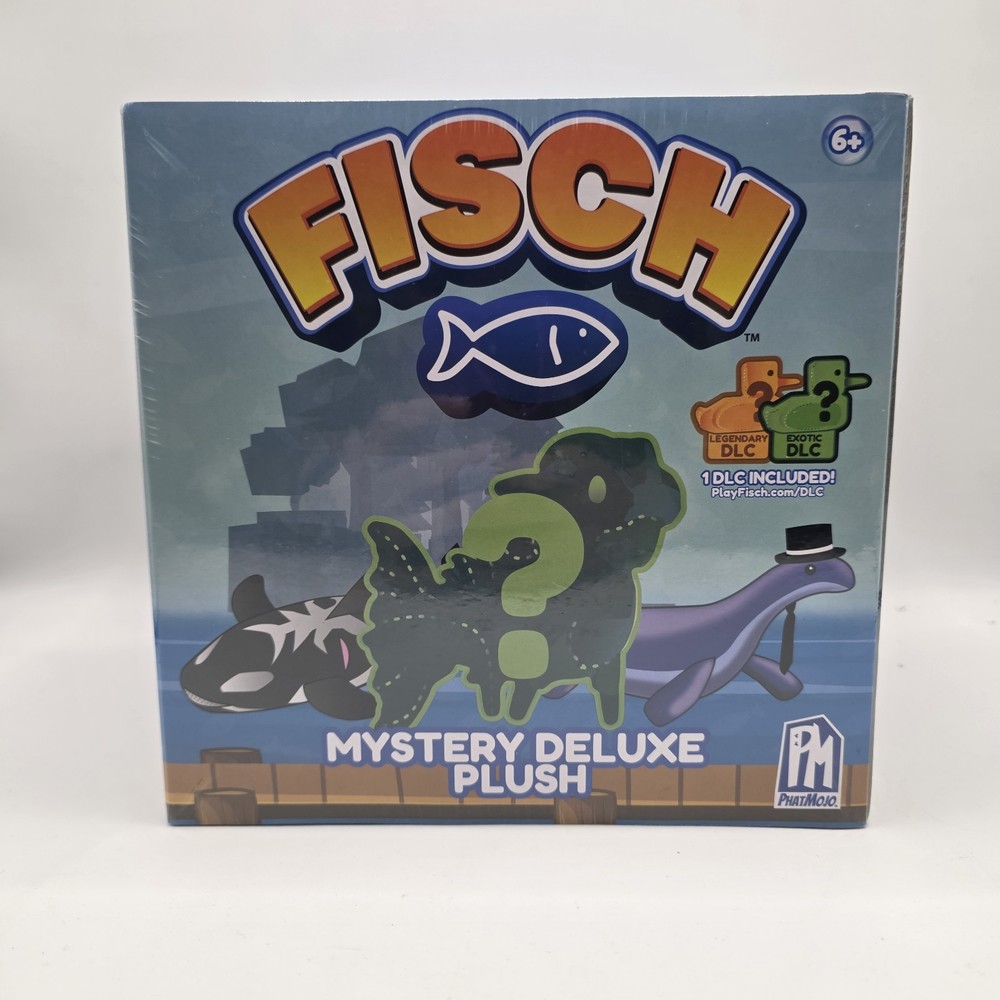 Fisch Mystery Deluxe Plush Blind Box New Sealed PhatMojo Toy DLC