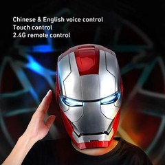 KILLERBODY 1:1 Collectible Iron Man MK5 Helmet Voice Control Wearable Mask