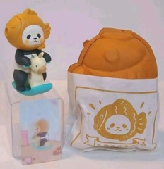 PLANET BEAR Mini Taiyaki PanPan Series 1 ROCKING HORSE 🐼🐎 Panda PVC Figure NEW