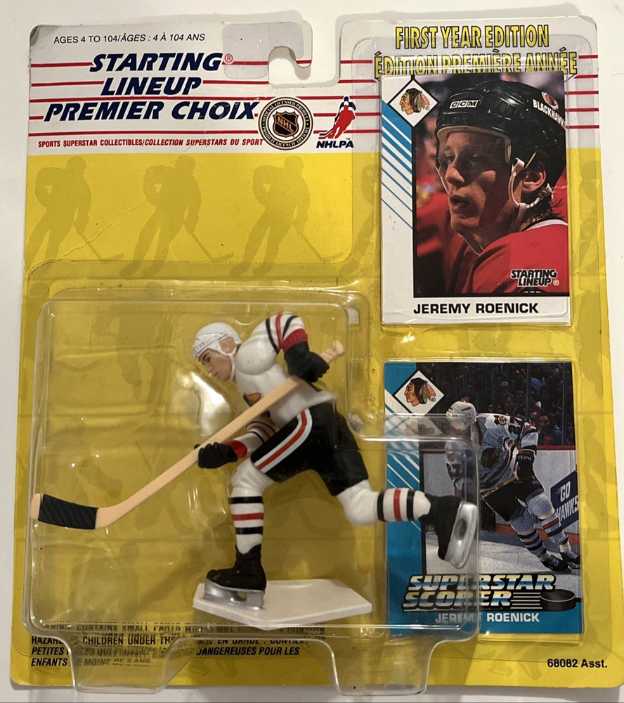 1993 NHL Jeremy Roenick STARTING LINEUP FIRST YEAR EDITION Premier Choix