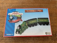 1999 Learning Curve Wooden Thomas Train 1st Edition Flying Scotsman! NEW!