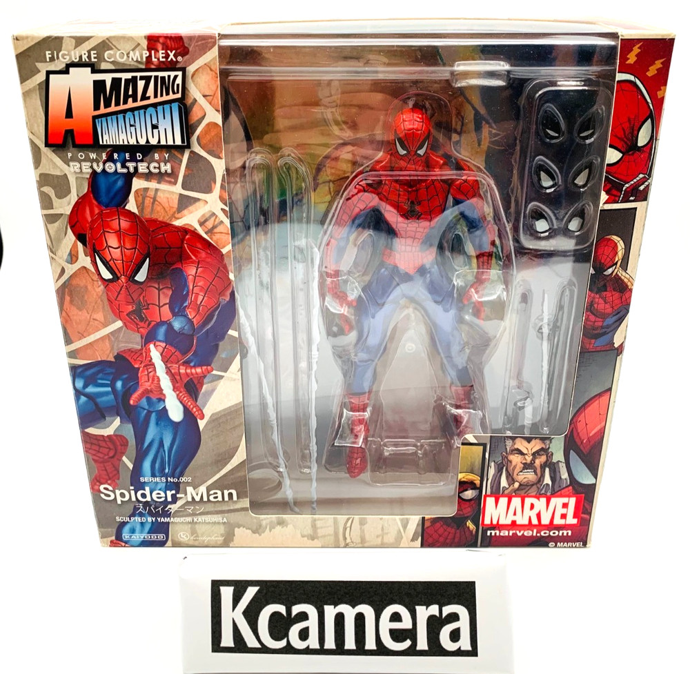 AMAZING YAMAGUCHI Spider-Man No.002 KAIYODO REVOLTECH Action Figure 2017 JAPAN