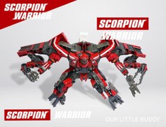 Mechanical Team MT-07 Scorpion Overload MT-08 Excavate Figure Model Toy New
