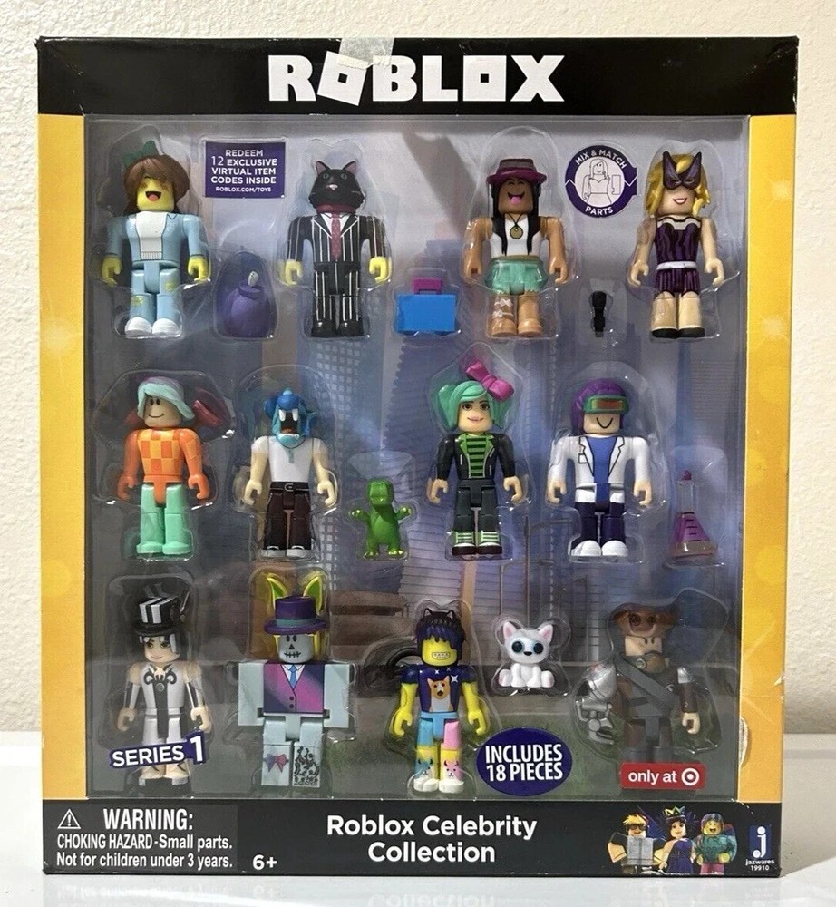 ROBLOX Celebrity Collection Series 1 Figures 18 pcs TARGET Exclusive *NO CODES*