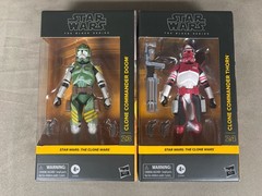 Star Wars Black Series Clone Commander Doom & Clone Commander Thorn (Target)