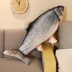3D Simulation Goldfish Plush Toy 60cm Fancy Carp Stuffed Animal Sofa Pillow