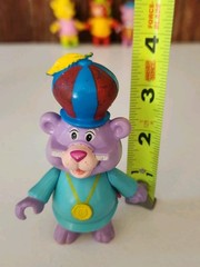 Vintage Disney Gummi Bears Action Figure Lot of 4 Fisher-Price 1985 (Worn Spots)