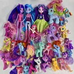 Mixed Lot of My Little Pony MLP Mixed Figures Various Sizes & Types