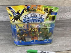 Skylanders Spyro’s Adventure Drobot Flameslinger Stump Smash Figures New Sealed