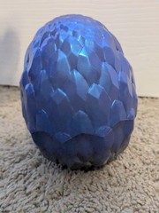 Crystalynx Dragons – Season 2 – NEW OPEN BOX – Blue/Silver – with Egg