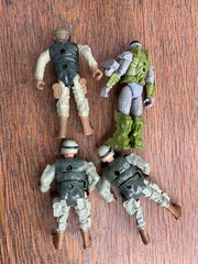 Final Faction Greenbrier Kharn Hive Class Synthoid Action Figure Set 10 Toys Lot