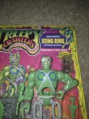 Sting Ring Vintage Creepy Crawlers Action Figure NISP! 1994 Toymax