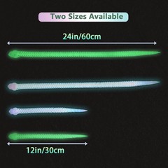 Unique 24in Interactive Snake Fidget Toy – Ideal for ADHD & Anxiety Relief