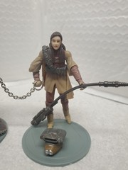 Star Wars Chewbacca Prisoner & Princess Leia Boushh The SAGA Collection 2006