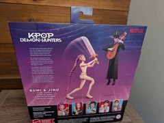 Kpop Demon Hunters RARE 6″ RUMI & JINU Deluxe Action Figures Final Battle NEW