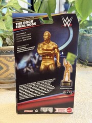 WWE Elite Collectors Edition The Rock Final Boss Gold Wrestling Action Figure