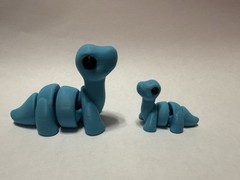 NEW! 3D Printed Articulated/Flexible Animals! Multiple Sizes!
