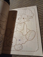 Strawberry Shortcake Coloring Book used Vintage 1981 Kenner 1132702