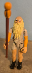 VTG LJN Advanced Dungeons & Dragons AD&D RINGLE RUN w/ Staff & BOWMARC w/ Cape