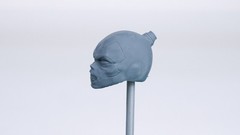 DC Multiverse Absolute Universe Bane Head v4 7 1:10 Custom Resin 3d Print
