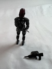 GI Joe Unreleased Baroness Prototype Figure w/ Gray Outfit & Red Hair Cobra 2003