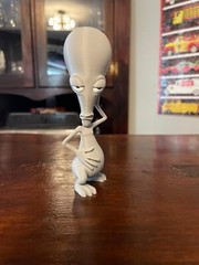 Roger Alien Figure! 6″ Tall!