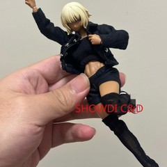 1/12 Coat Outfit Model For 6” Romankey X COWL Snail Shell Milk Tea Girl Figure