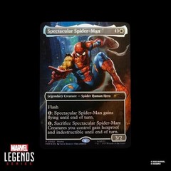 Hasbro Marvel Legends Series Magic: The Gathering Battle Damaged Spider-Man 15cm