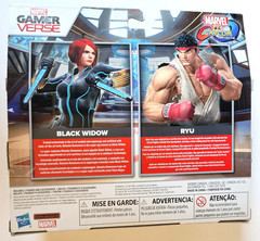 Marvel vs. Capcom Gamerverse Black Widow & Ryu Boxed 4″ Action Figure Hasbro