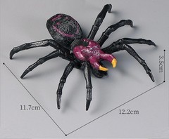 Poisonous Spider Insect Animal Toy PVC Action Figure Doll Kids Toys Party Gifts