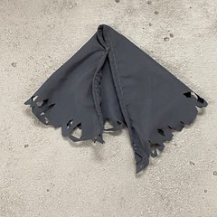 SU-375-C-MAN: Wired cape for 3.75″ Star Wars Vintage Mandalorian – Dark Grey