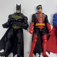 DC Comics Justice League 4″ Spin Master Action Figures Lot of 6 Batman Cyborg