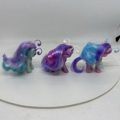 My Little Pony MLP G3 Breezies Parade Flower Petal Train Blue Purple Pink