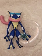 Jazwares Pokémon Super-Articulated Greninja 2021 Action Figure 6” Toy With Stand