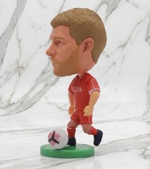 Steven Gerrard Figure Liverpool LFC EPL Toy Soccer 6.5cm Football Collectible
