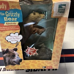 Animal Planet Animaltronic Kody The Bear – RARE Sealed Unopened In Box Year 2000