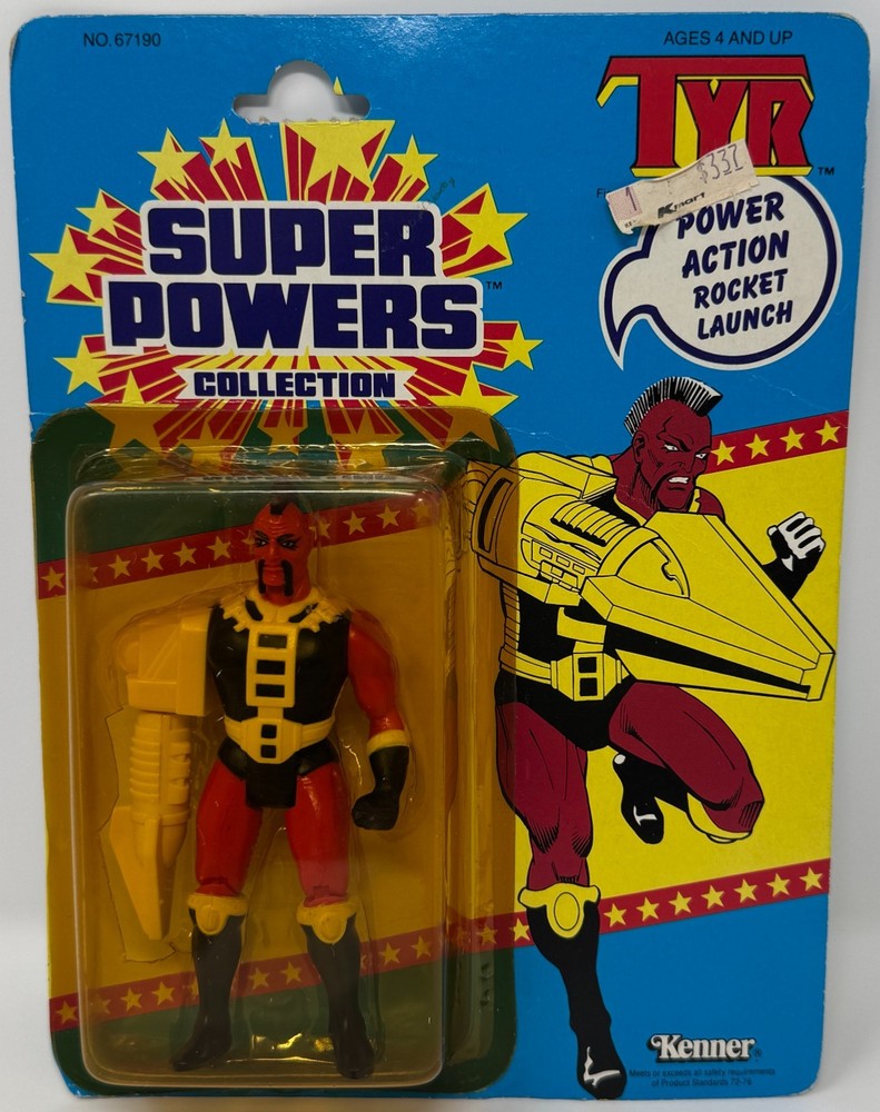 Kenner Super Powers Collection Tyr 1985 action figure