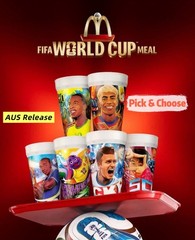 McDonald’s AUS 2026 FIFA World Cup Meal Collectible Cups NEW – Pick Your Own