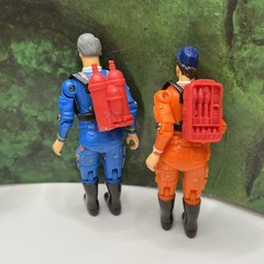 Vintage 1983 Galoob A-Team 3¾” Action Figure Headquarters Set w/ accessories