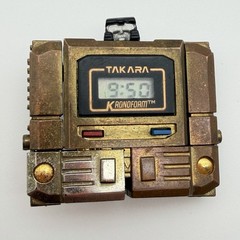 1983 Takara Kronoform WORKING Robot Watch Microman Transformer No Band