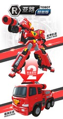 RESCUE TOBOT R Transforming Convert Car to Robot Action Figure Toy Boy Gift