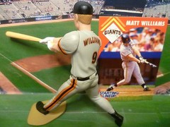 1995 MATT WILLIAMS – Starting Lineup -SLU – Loose With Card – S.F. GIANTS